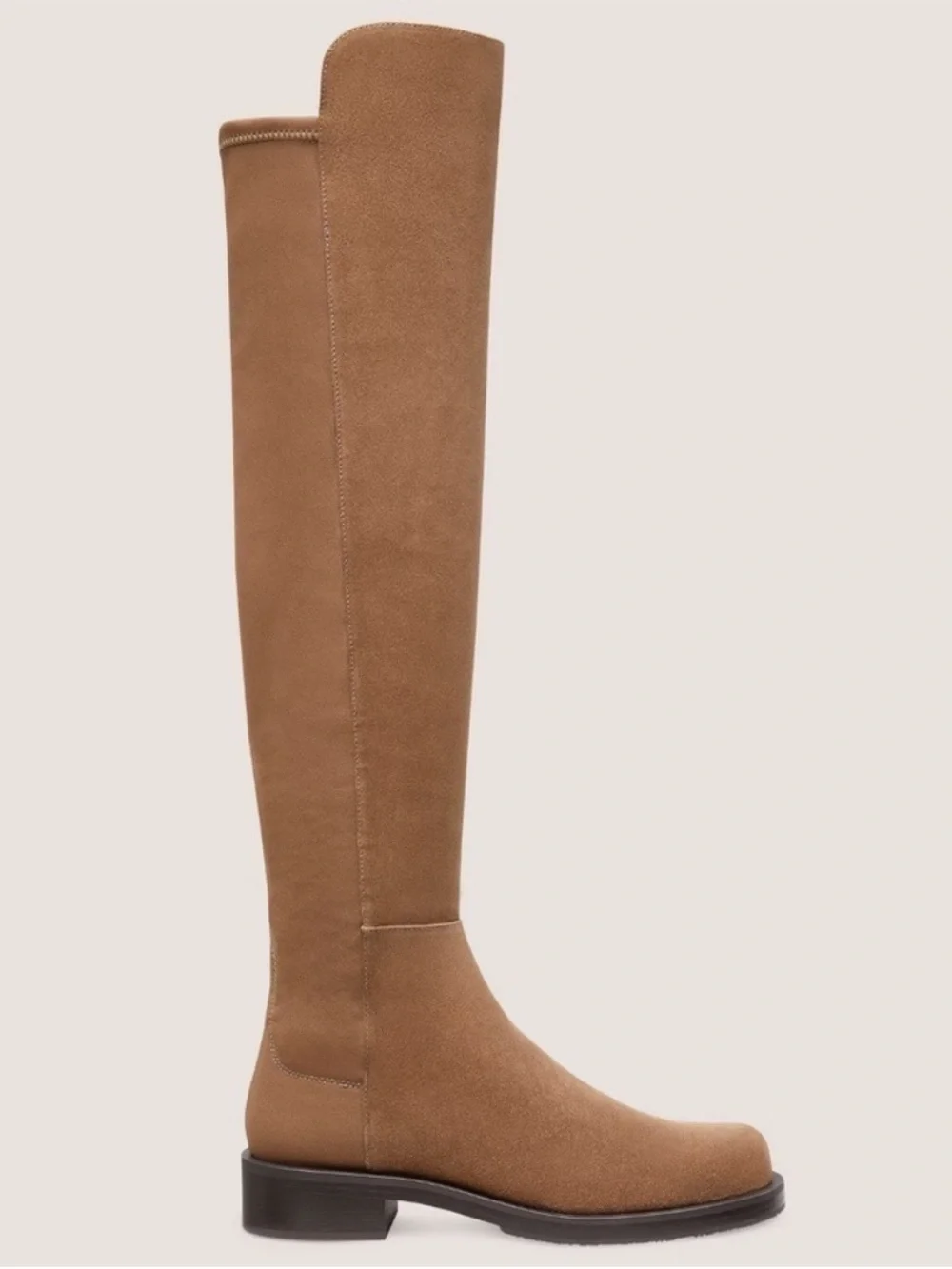 Stuart Weitzman 5050 Bold Over The Knee Boot Khaki Suede NWT 7.5